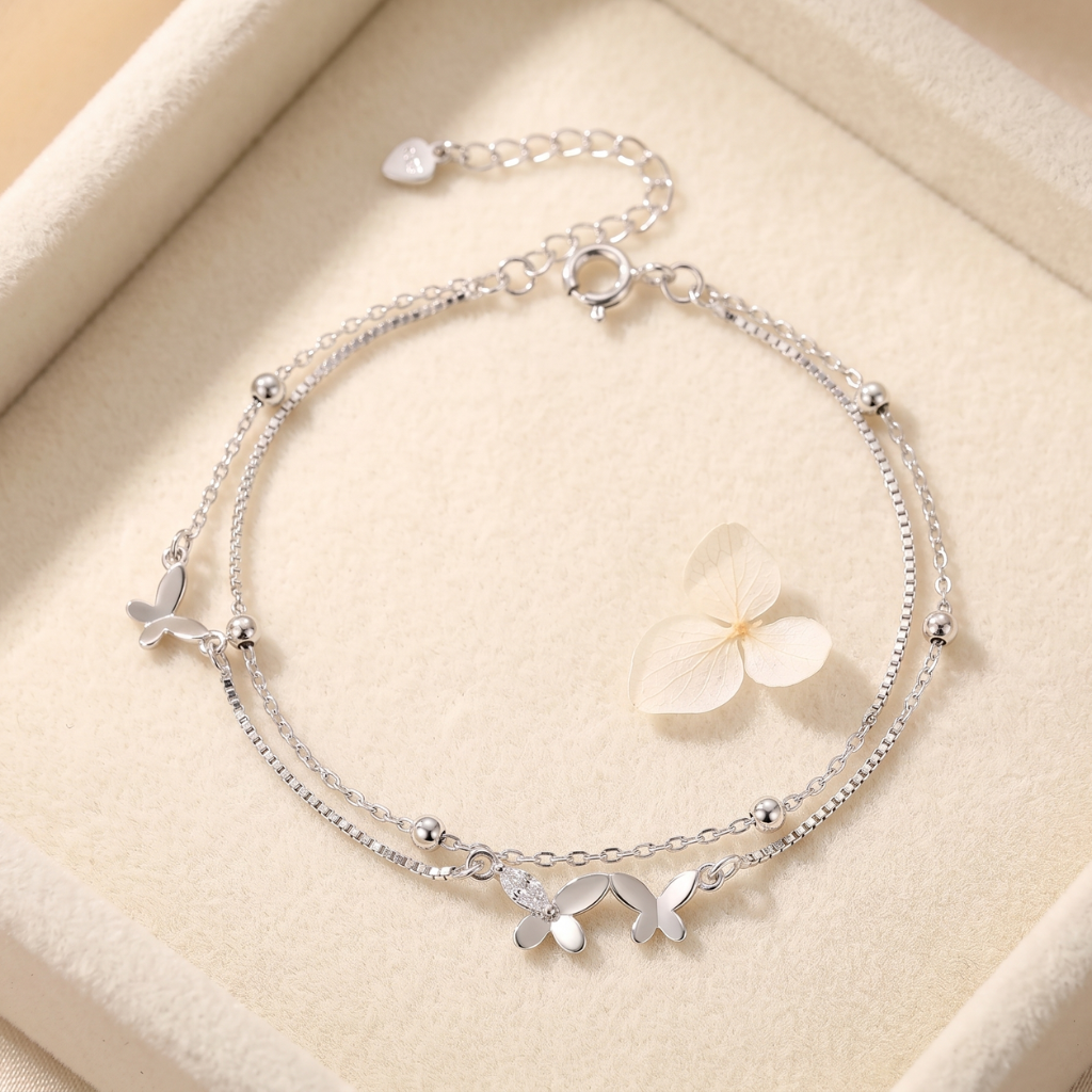 Séraphine Double-Wing Bracelet