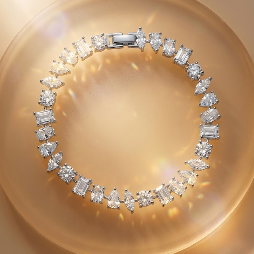 Lumière Mixed-Cut Bracelet