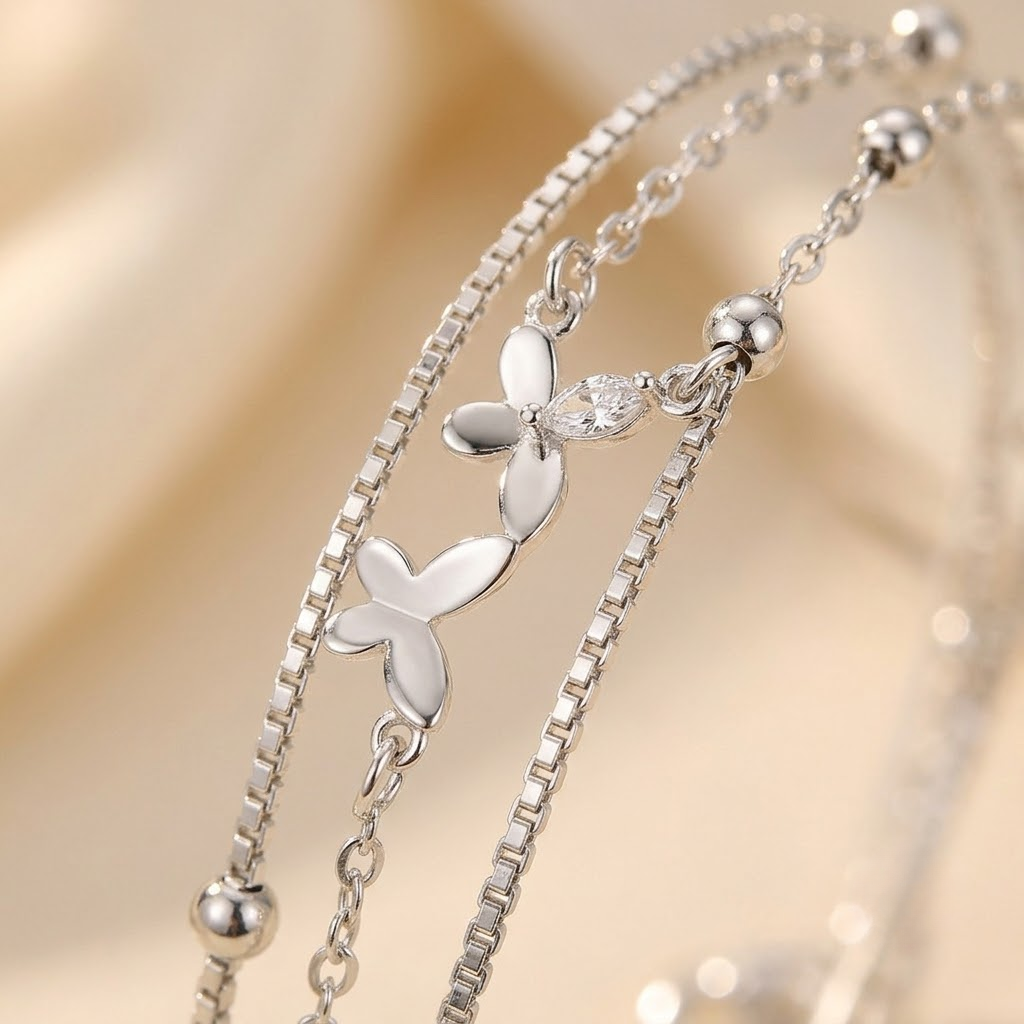 Séraphine Double-Wing Bracelet